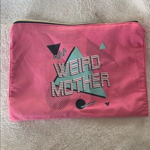 Weird mother makeup bag